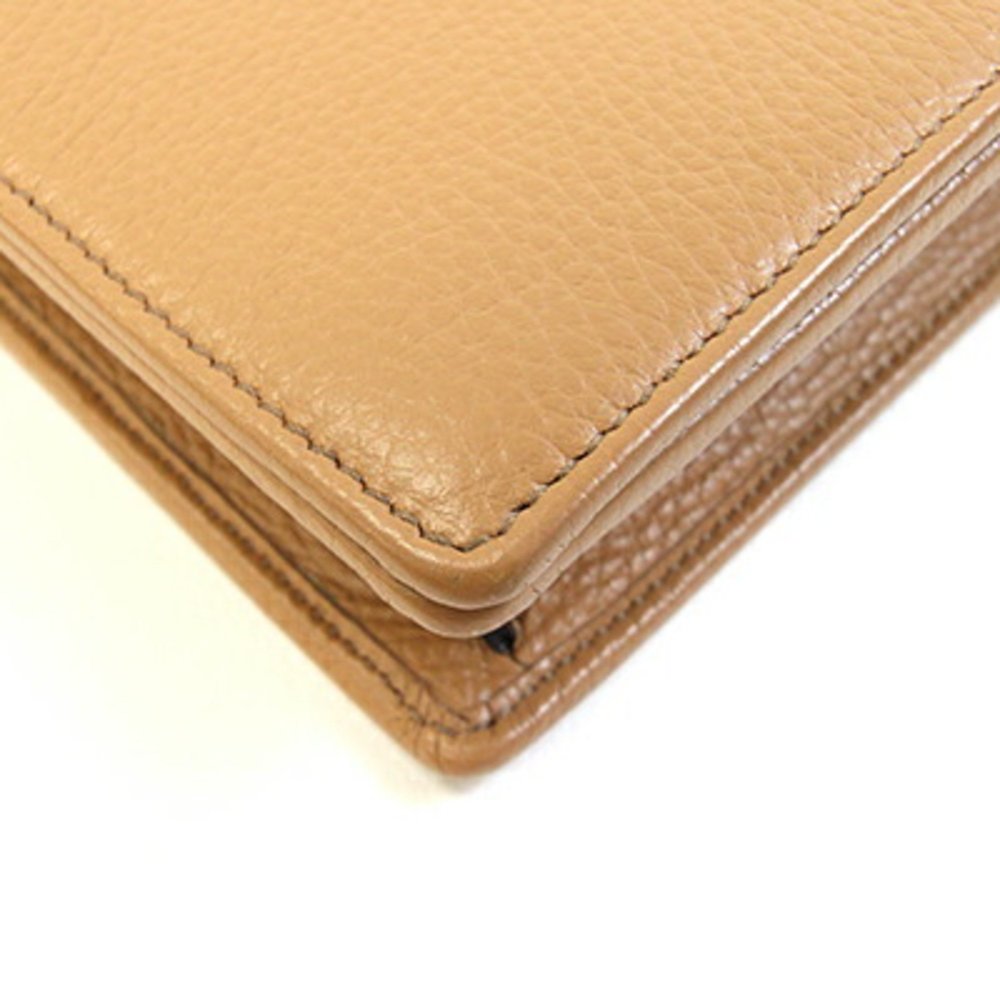 GUCCI Cream Leather Clutch Bag - Picture 5 of 9